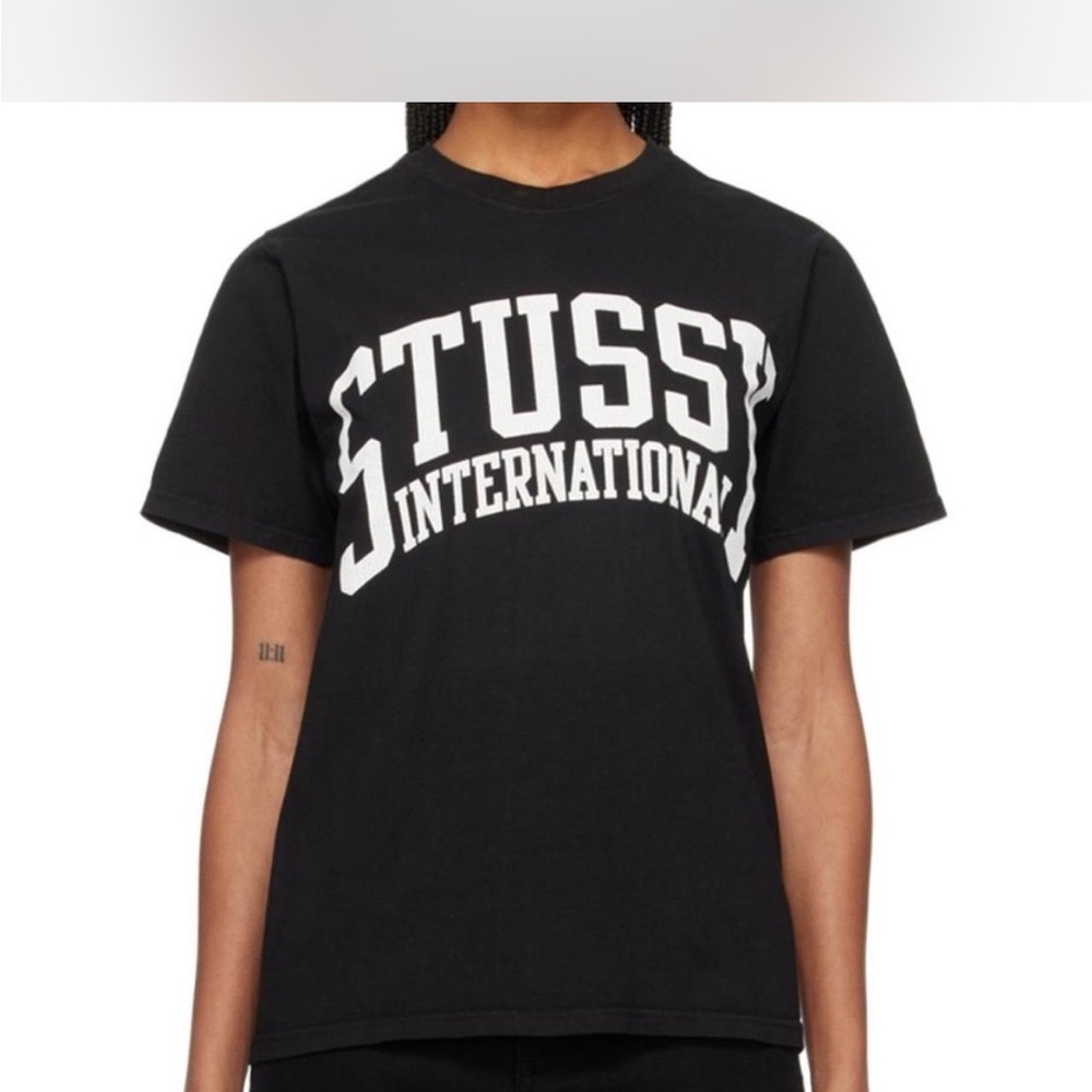 Stussy Black Short Sleeve Tee